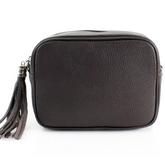 GEMMA Crossbody Leather Bag- Coffee - Majestico Gifts
